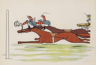 Wonderbaarlijk Engeland: Paardenrennen door Unbekannt Unbekannt